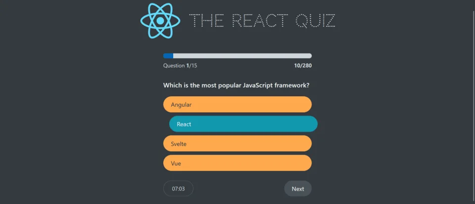React Quizz