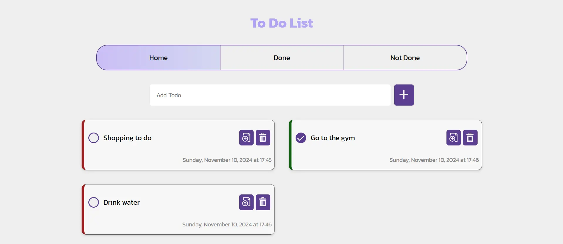 ToDo List Api