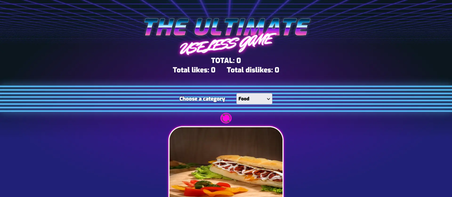 The Ultimate Useless Game