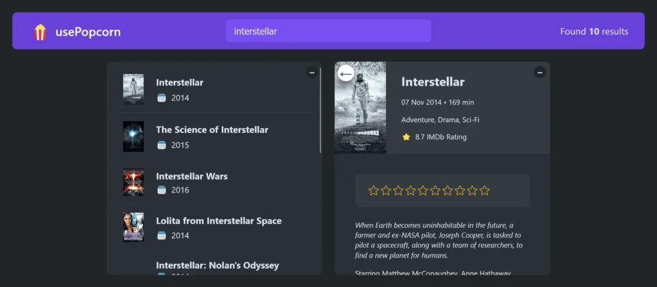 usePopcorn