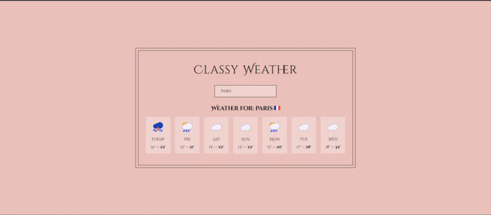 Weather App